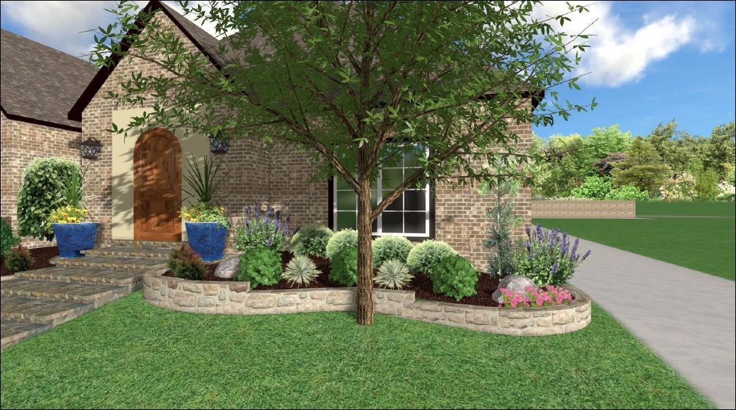 Landscaping a New North Dallas Home | New Home Landscaping